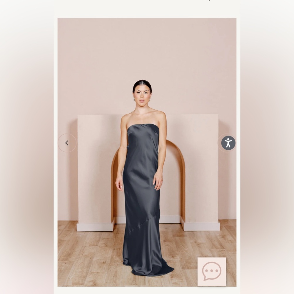 Revelry Leo Satin Dress